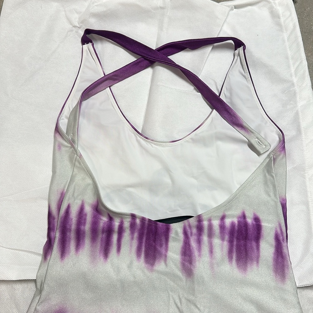 Gucci resort 2022 purple one piece swimsuit - Picture 8 of 12